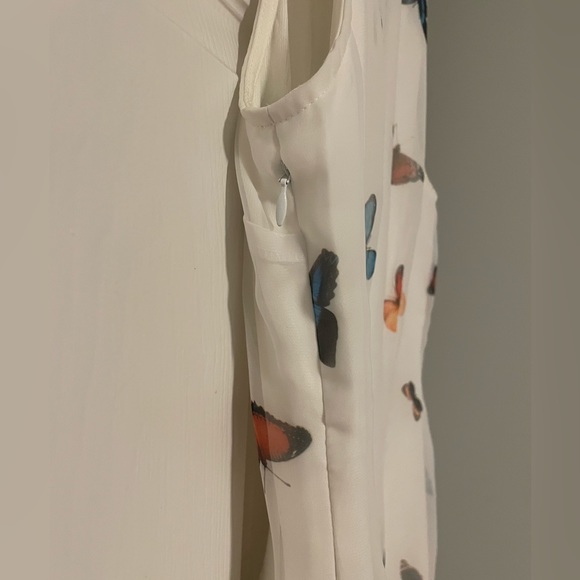 Vintage Joseph Ribkoff asymmetrical butterfly dress - Picture 5 of 7